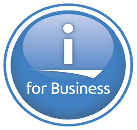 i for Business Logo